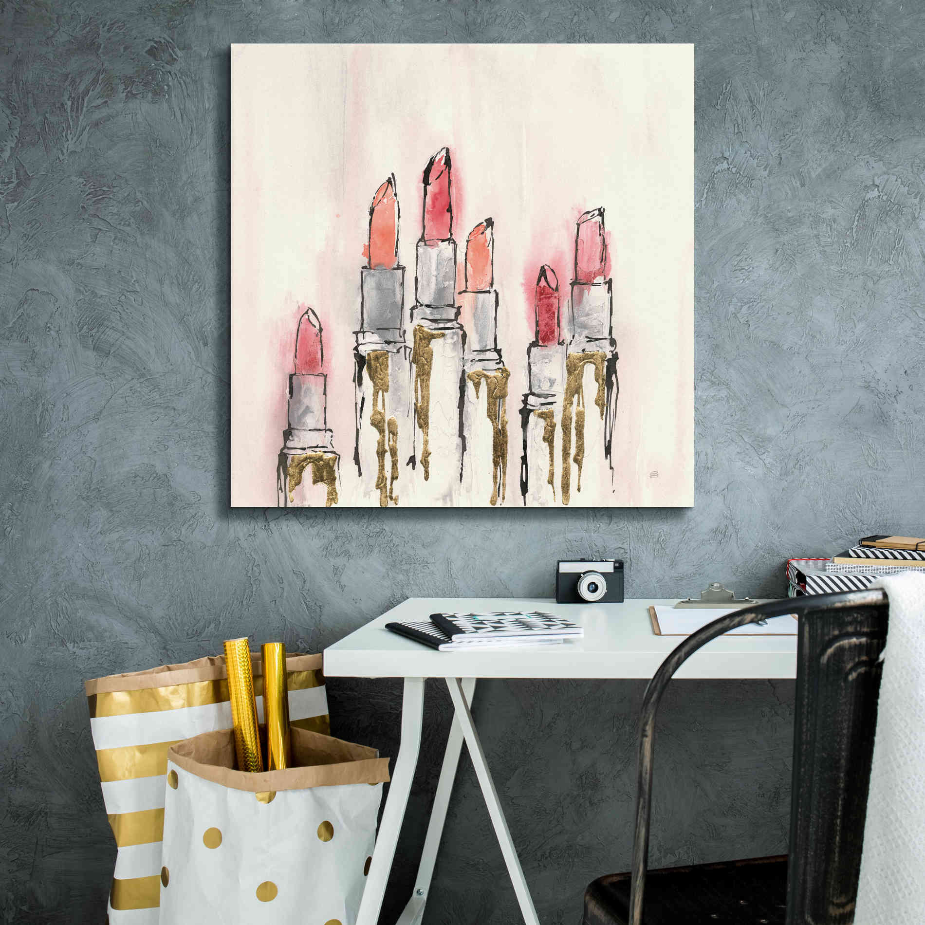 'Fashion First III' by Chris Paschke, Giclee Canvas Wall Art,26 x 26