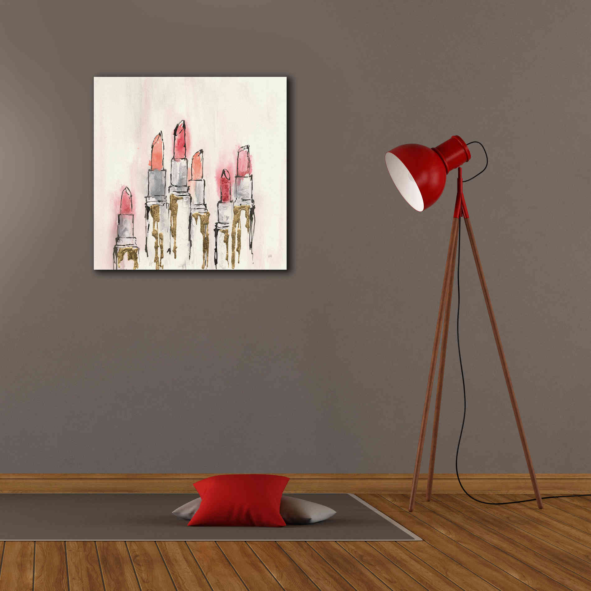 'Fashion First III' by Chris Paschke, Giclee Canvas Wall Art,26 x 26