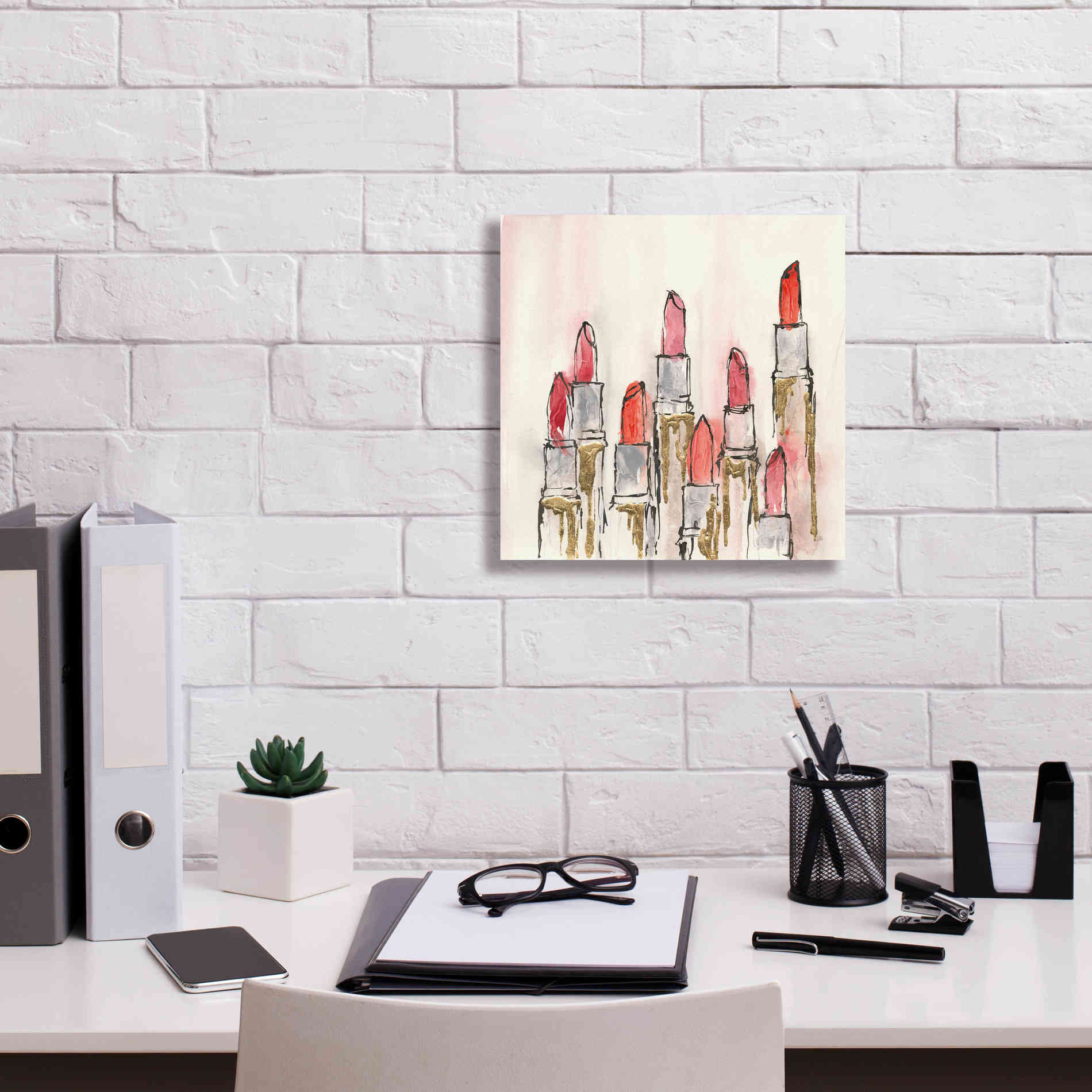 'Fashion First IV' by Chris Paschke, Giclee Canvas Wall Art,12 x 12