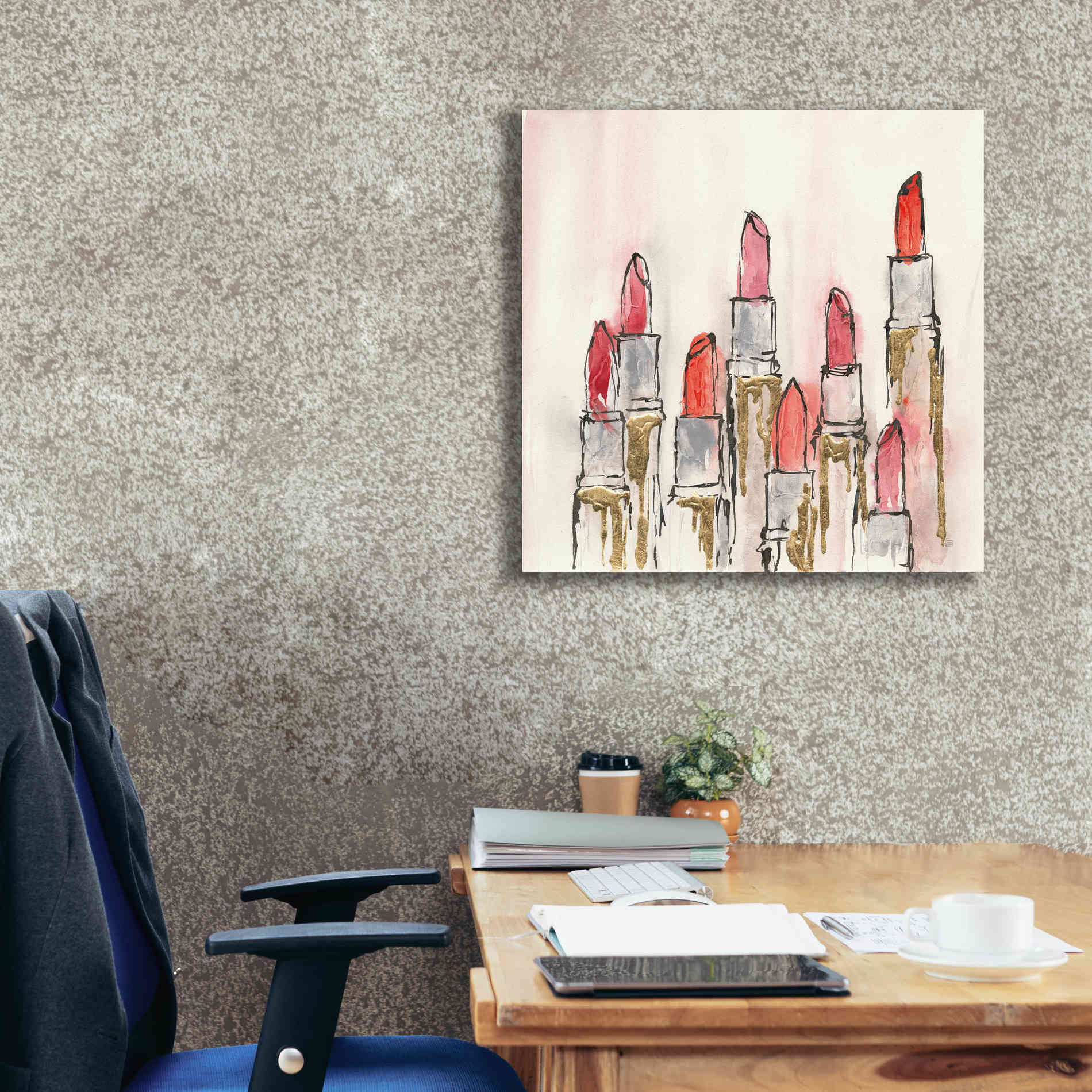 'Fashion First IV' by Chris Paschke, Giclee Canvas Wall Art,26 x 26