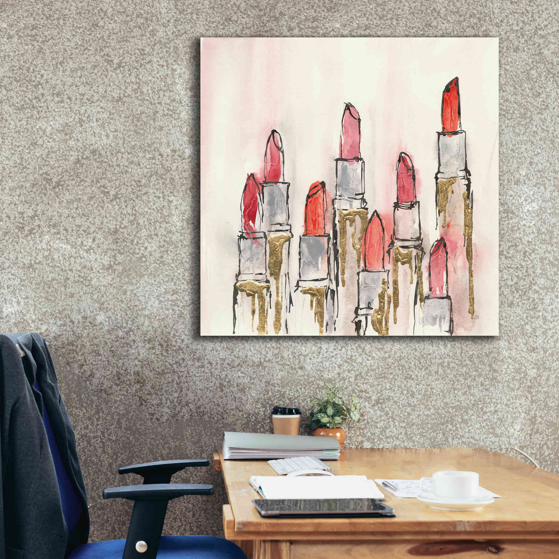 'Fashion First IV' by Chris Paschke, Giclee Canvas Wall Art,37 x 37