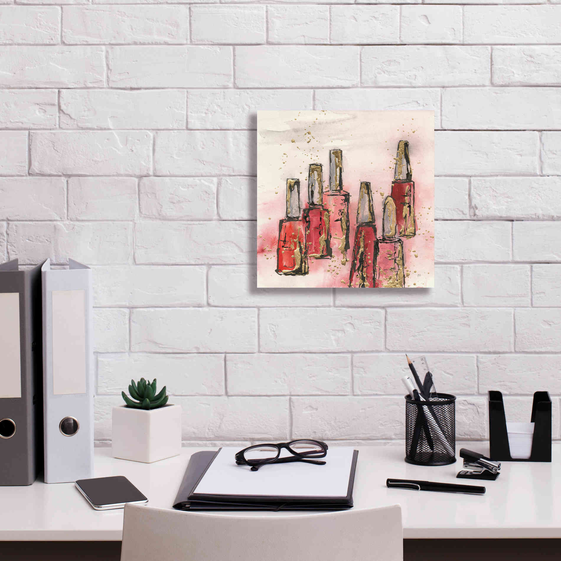 'Fashion First V' by Chris Paschke, Giclee Canvas Wall Art,12 x 12