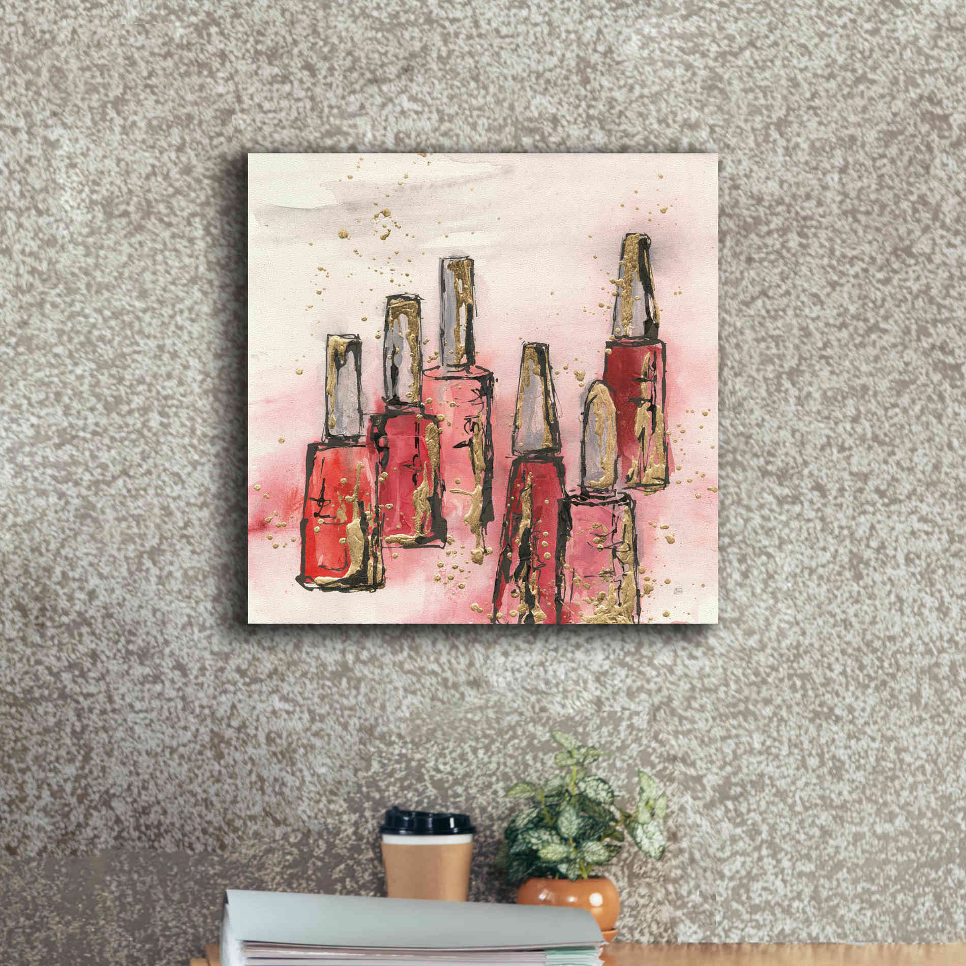 'Fashion First V' by Chris Paschke, Giclee Canvas Wall Art,18 x 18