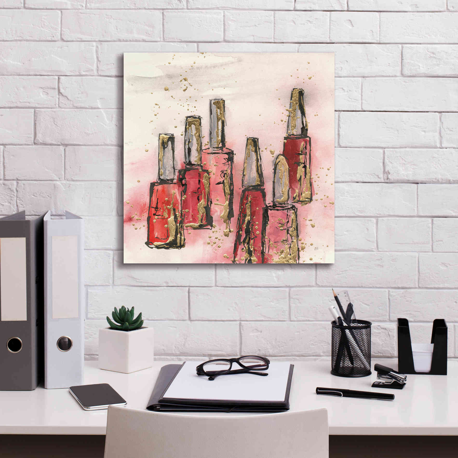 'Fashion First V' by Chris Paschke, Giclee Canvas Wall Art,18 x 18