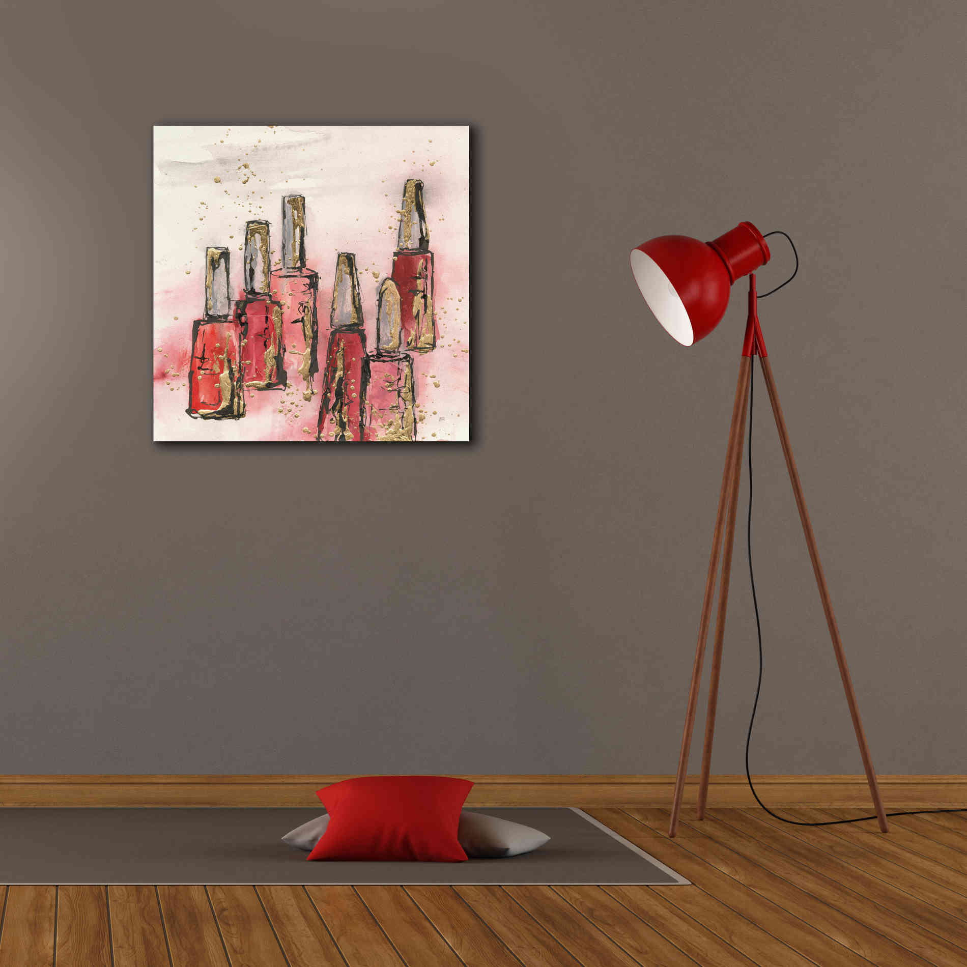 'Fashion First V' by Chris Paschke, Giclee Canvas Wall Art,26 x 26