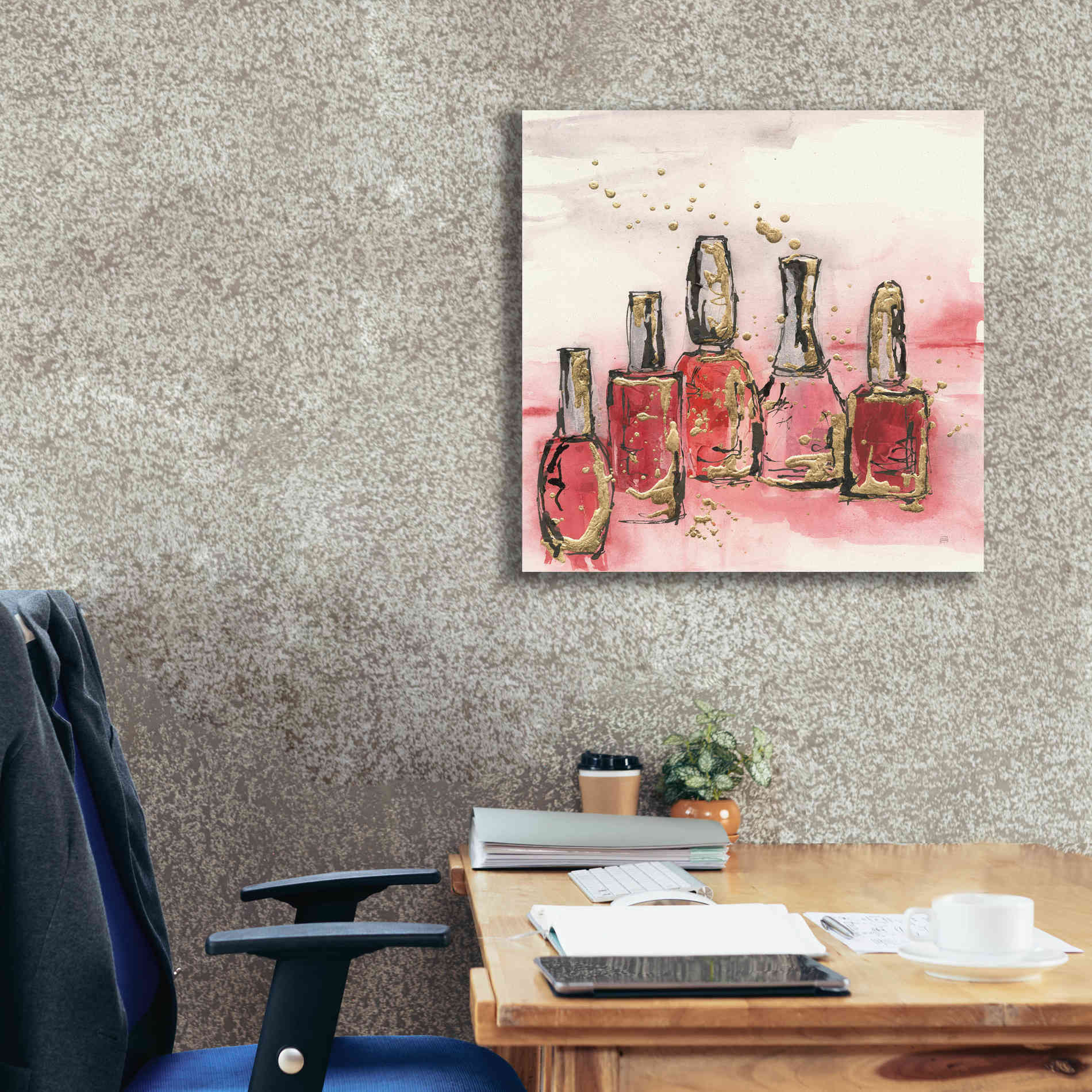 'Fashion First VI' by Chris Paschke, Giclee Canvas Wall Art,26 x 26