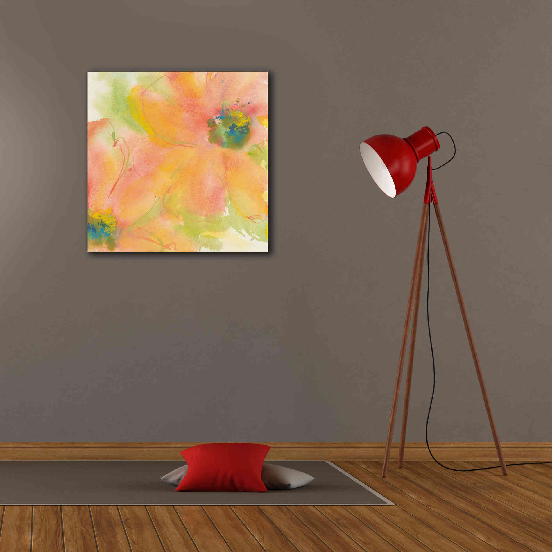 'Tinted Cosmos II' by Chris Paschke, Giclee Canvas Wall Art,26 x 26