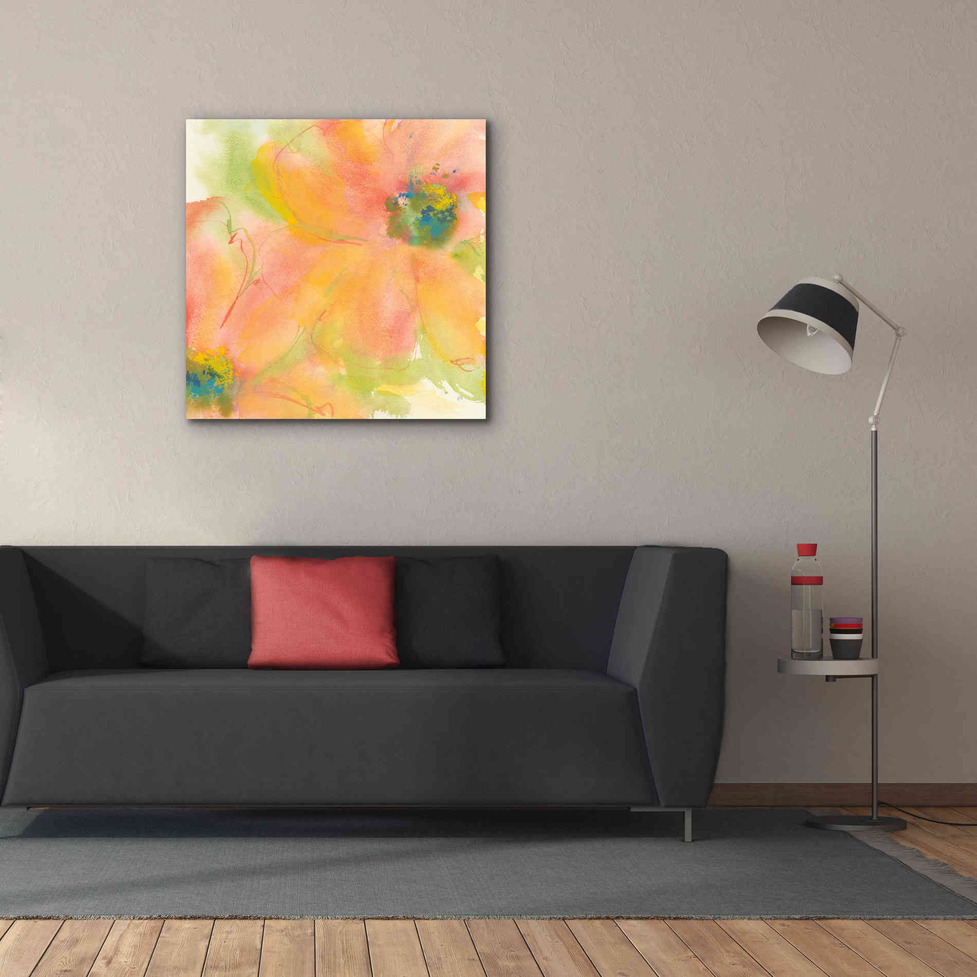 'Tinted Cosmos II' by Chris Paschke, Giclee Canvas Wall Art,37 x 37