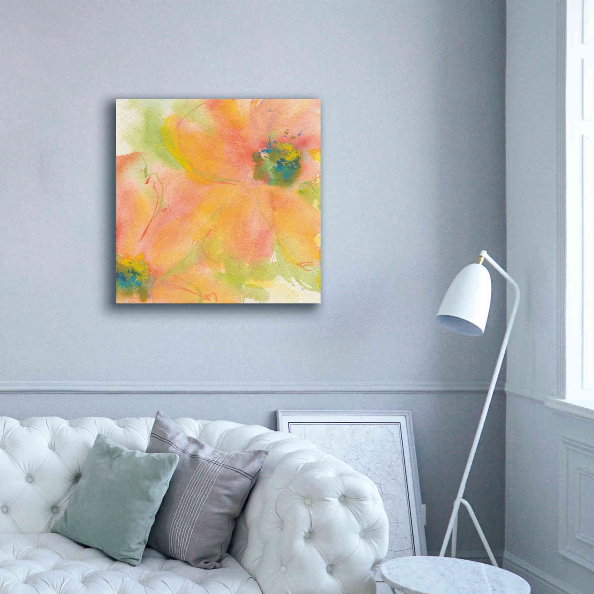 'Tinted Cosmos II' by Chris Paschke, Giclee Canvas Wall Art,37 x 37