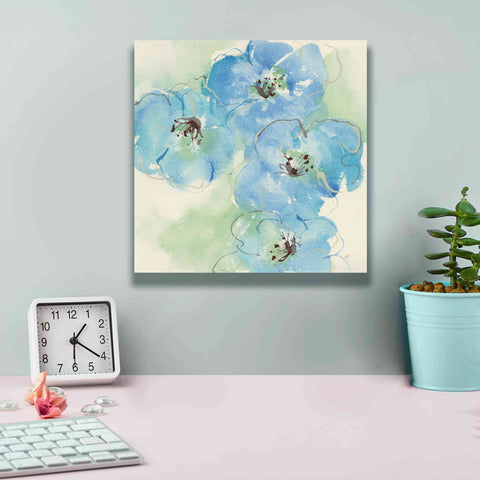 Image of 'Japanese Quince I' by Chris Paschke, Giclee Canvas Wall Art,12 x 12