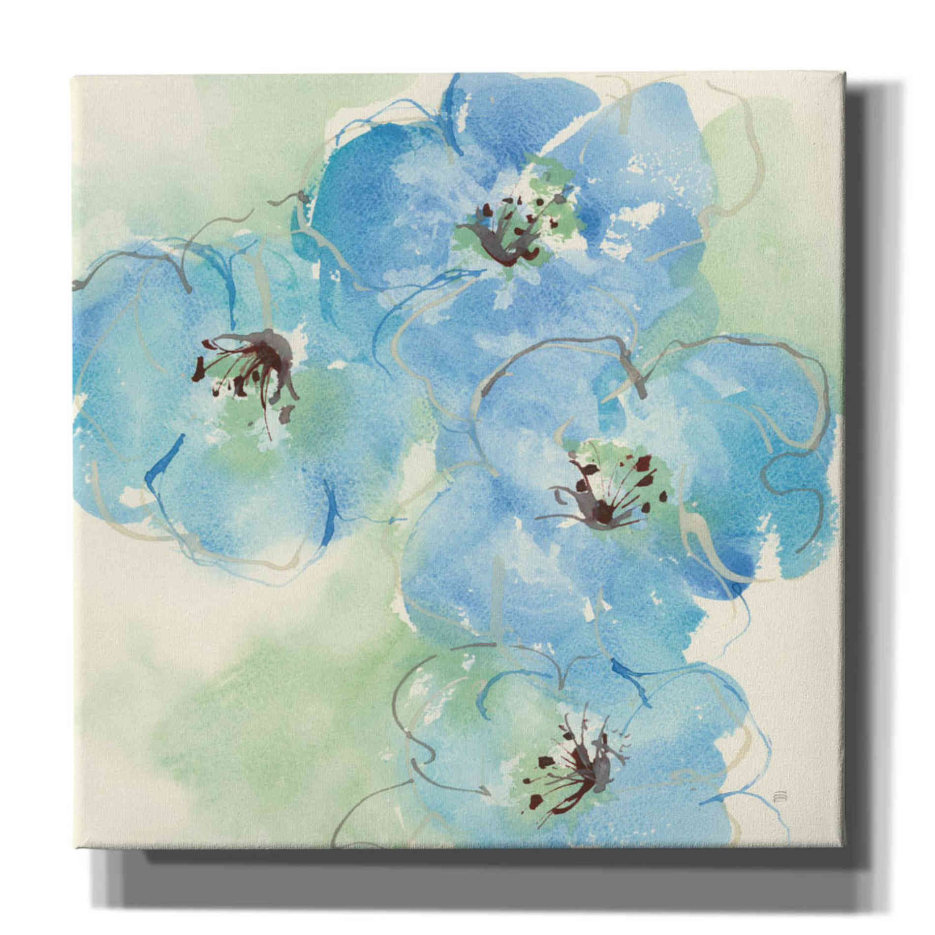 'Japanese Quince I' by Chris Paschke, Giclee Canvas Wall Art