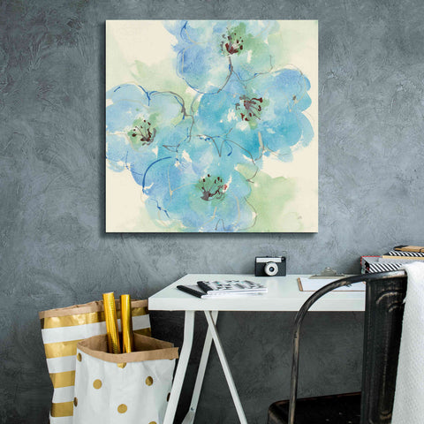 Image of 'Japanese Quince II' by Chris Paschke, Giclee Canvas Wall Art,26 x 26