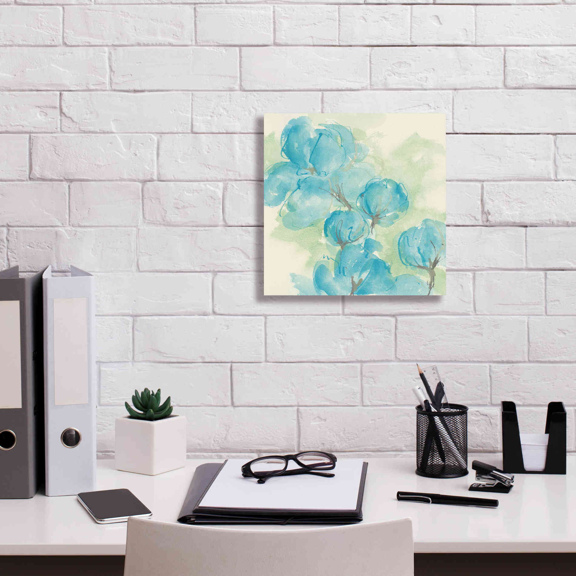 'Arabian Jasmine II' by Chris Paschke, Giclee Canvas Wall Art,12 x 12