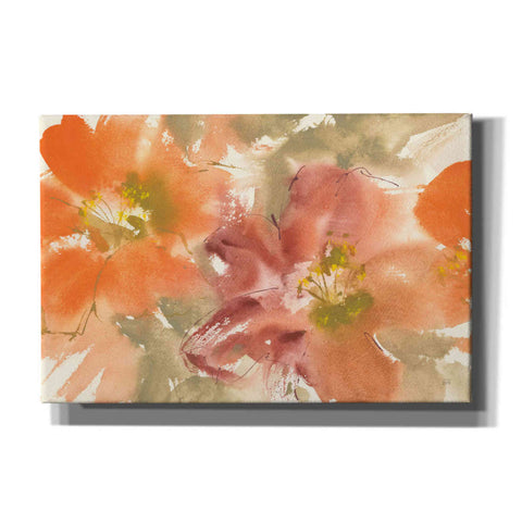Image of 'Tribal Lilies II' by Chris Paschke, Giclee Canvas Wall Art