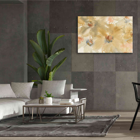 Image of 'Neutral Blooms' by Chris Paschke, Giclee Canvas Wall Art,60 x 40