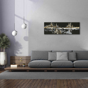 'Urban Gold I' by Chris Paschke, Giclee Canvas Wall Art,60 x 20