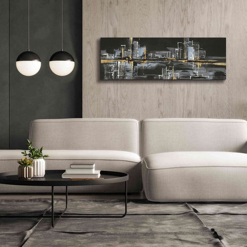 Image of 'Urban Gold II' by Chris Paschke, Giclee Canvas Wall Art,60 x 20