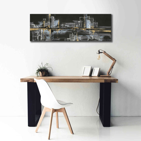 Image of 'Urban Gold II' by Chris Paschke, Giclee Canvas Wall Art,60 x 20