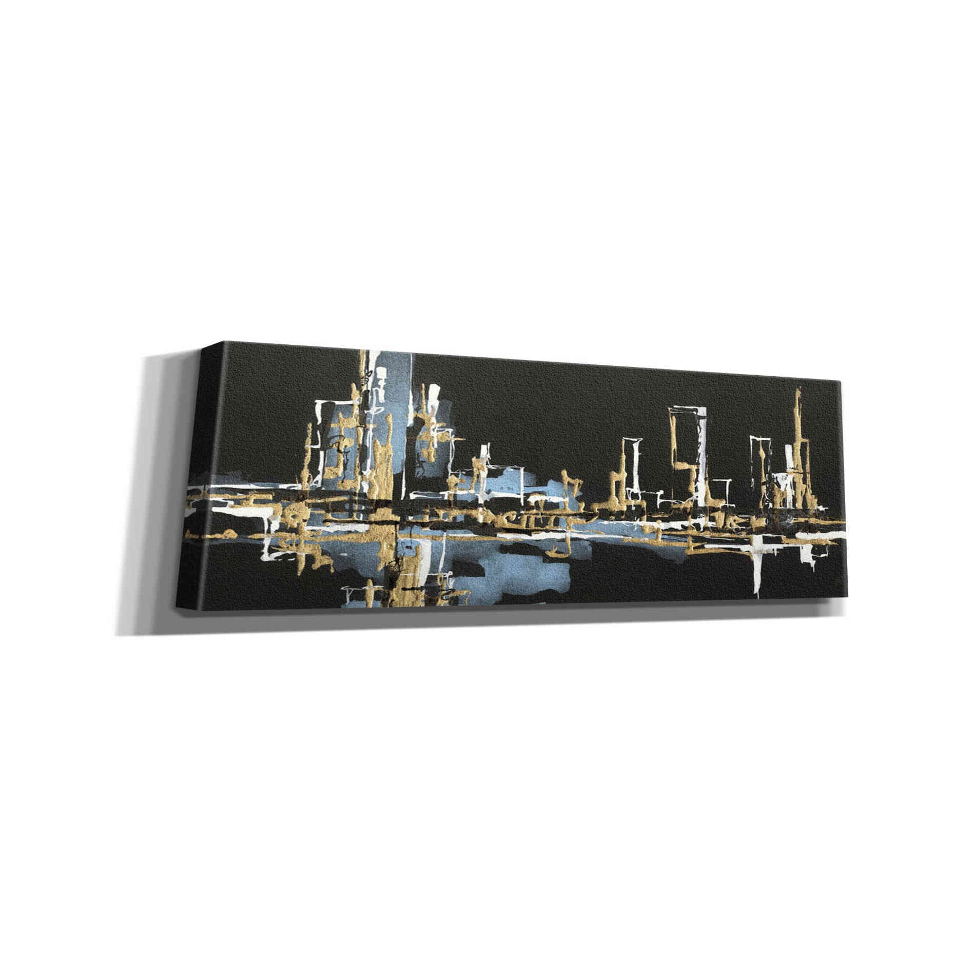 'Urban Gold VI' by Chris Paschke, Giclee Canvas Wall Art