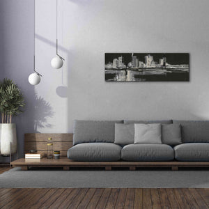 'Urban Gray' by Chris Paschke, Giclee Canvas Wall Art,60 x 20