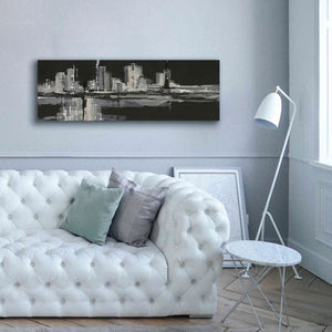 'Urban Gray' by Chris Paschke, Giclee Canvas Wall Art,60 x 20