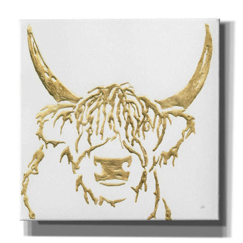 Image of 'Gilded Highlander I' by Chris Paschke, Giclee Canvas Wall Art