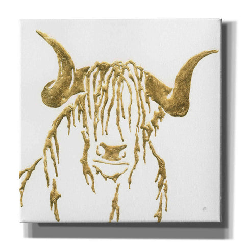 Image of 'Gilded Highlander II' by Chris Paschke, Giclee Canvas Wall Art