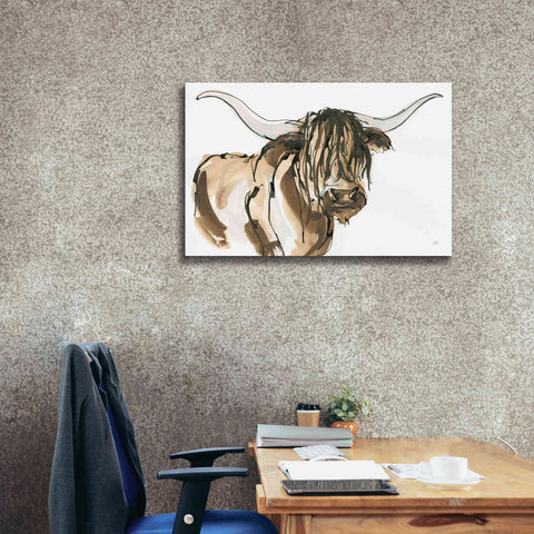 Image of 'Highlander I' by Chris Paschke, Giclee Canvas Wall Art,40 x 26