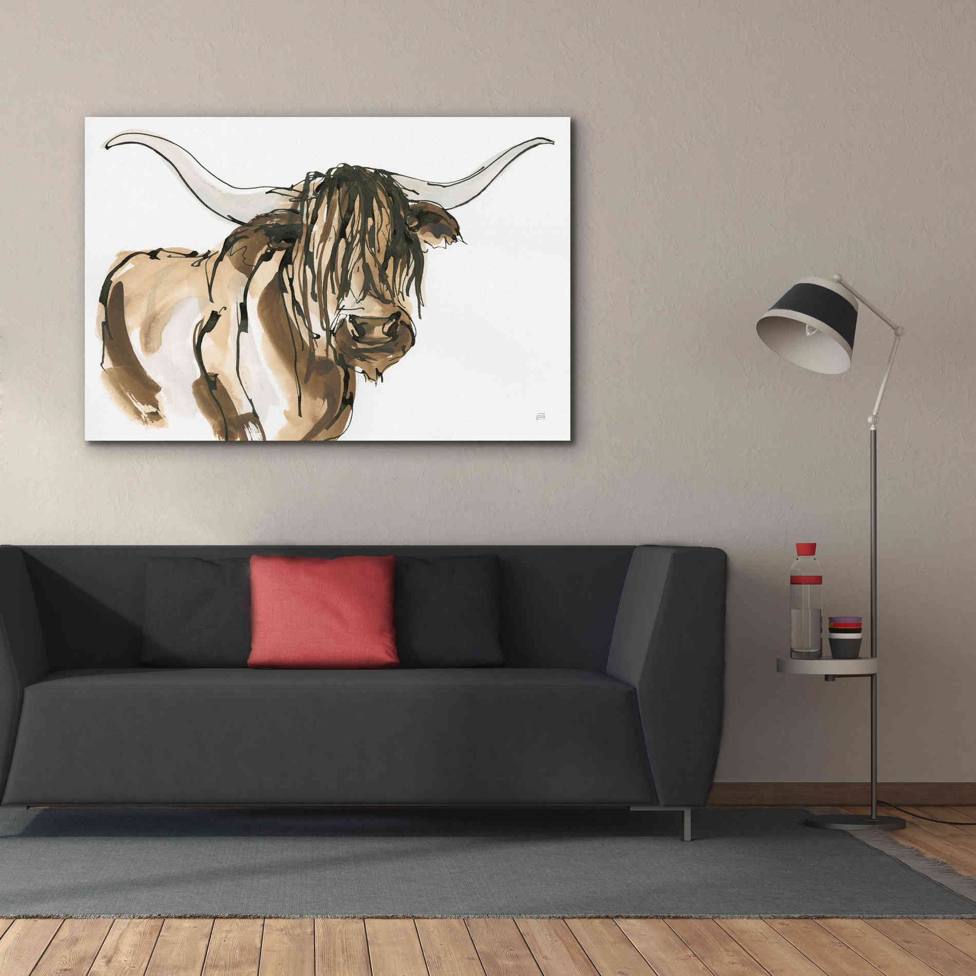 'Highlander I' by Chris Paschke, Giclee Canvas Wall Art,60 x 40