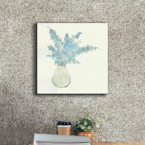 Image of 'Plant Eucalyptus II' by Chris Paschke, Giclee Canvas Wall Art,18 x 18