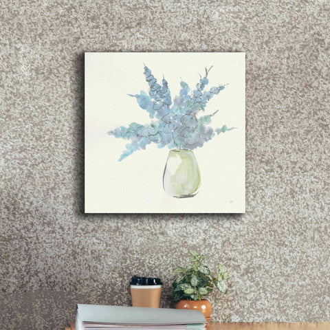 Image of 'Plant Eucalyptus III' by Chris Paschke, Giclee Canvas Wall Art,18 x 18