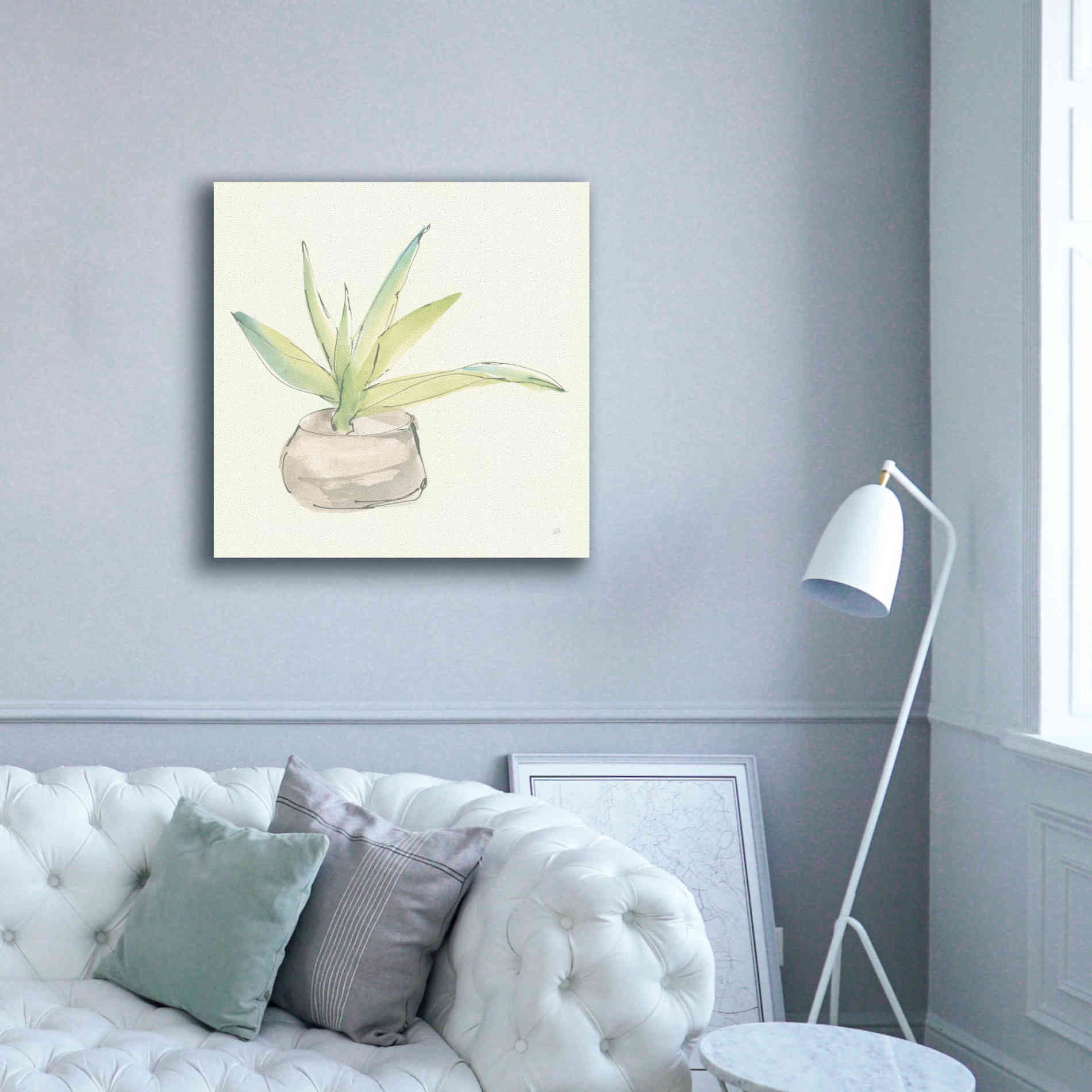 'Succulent III' by Chris Paschke, Giclee Canvas Wall Art,37 x 37