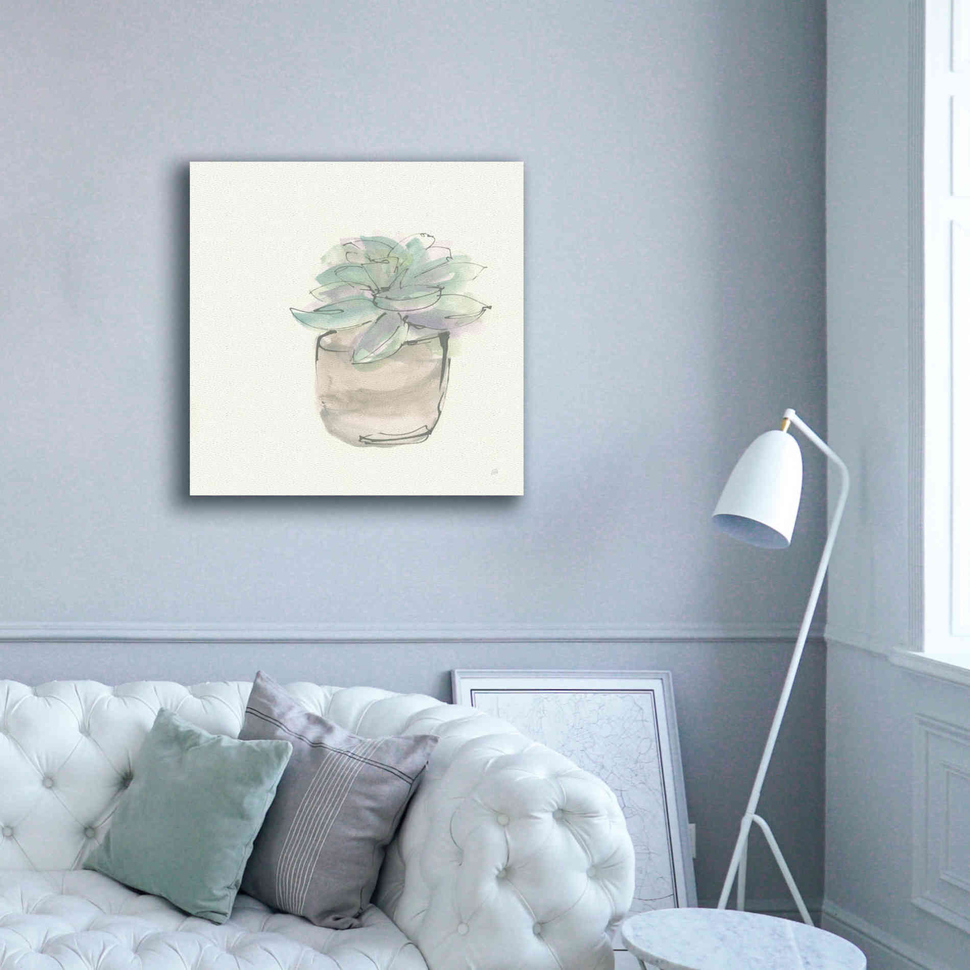 'Succulent IV' by Chris Paschke, Giclee Canvas Wall Art,37 x 37