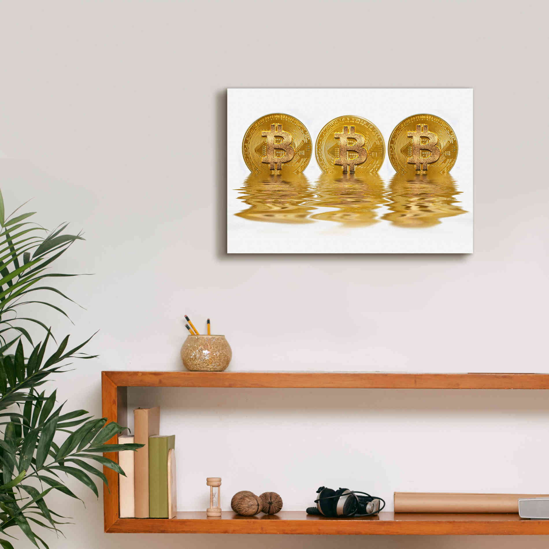 'Liquid Gold' by Andrea Haase, Giclee Canvas Wall Art,18 x 12