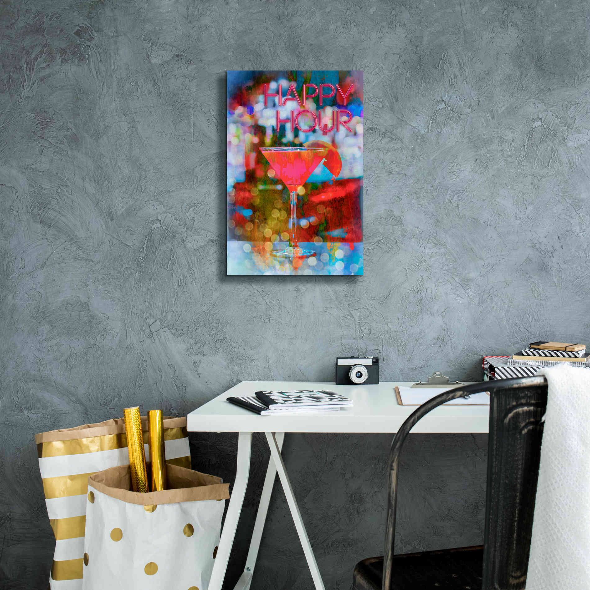 'Happy Hour' by Andrea Haase, Giclee Canvas Wall Art,12 x 18