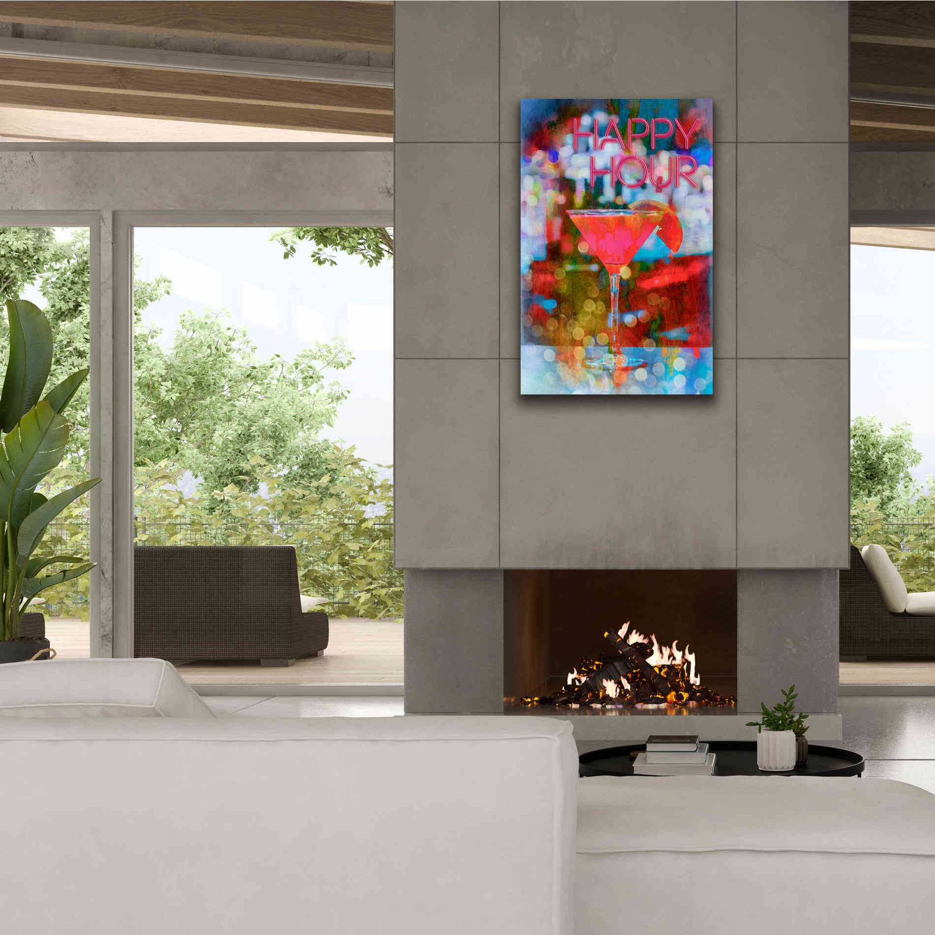 'Happy Hour' by Andrea Haase, Giclee Canvas Wall Art,26 x 40