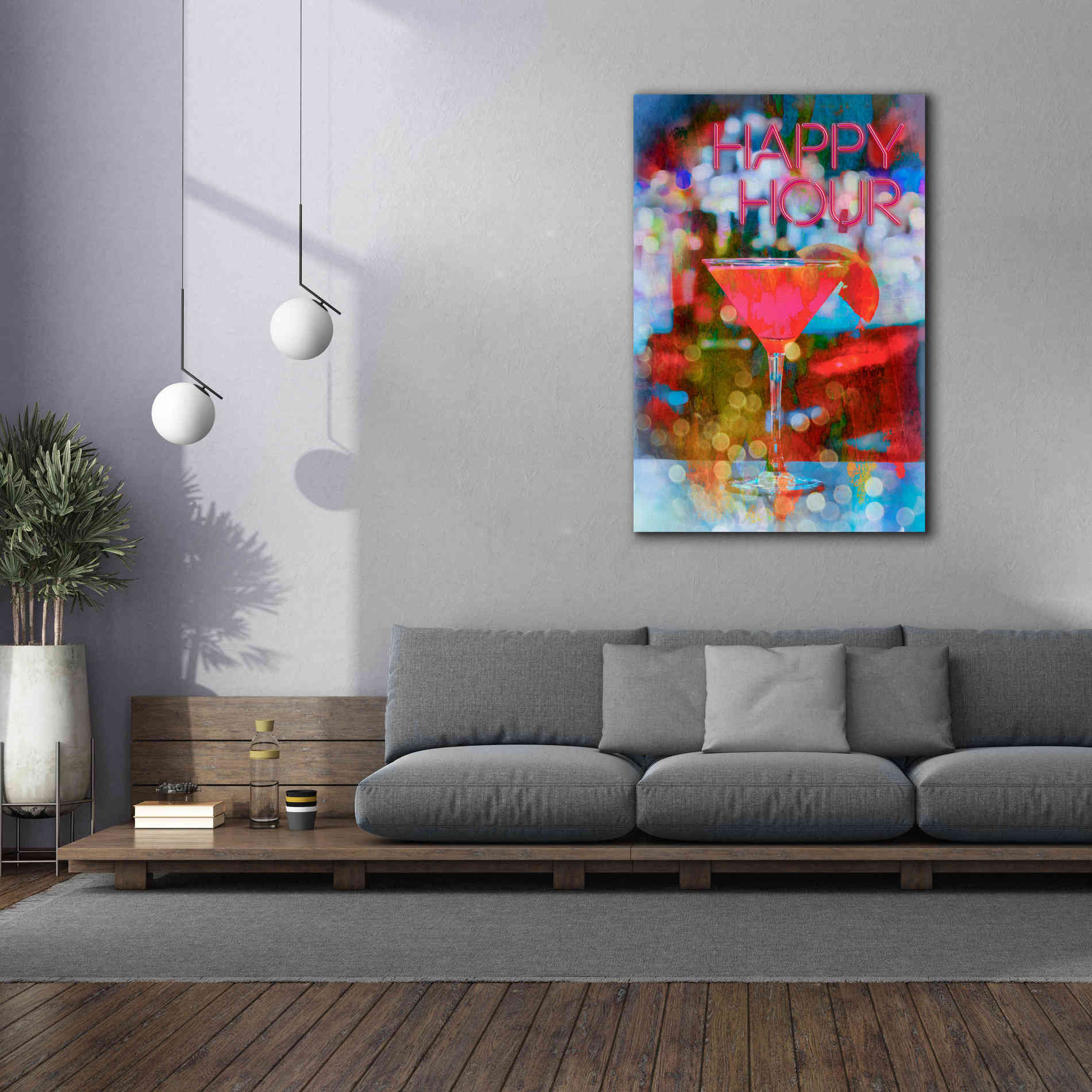 'Happy Hour' by Andrea Haase, Giclee Canvas Wall Art,40 x 60