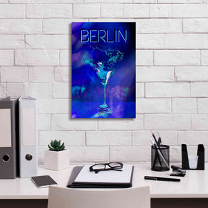 'Berlin Party Night' by Andrea Haase, Giclee Canvas Wall Art,12 x 18