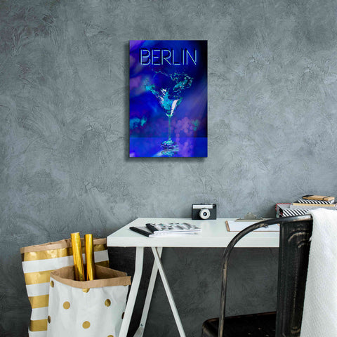 Image of 'Berlin Party Night' by Andrea Haase, Giclee Canvas Wall Art,12 x 18