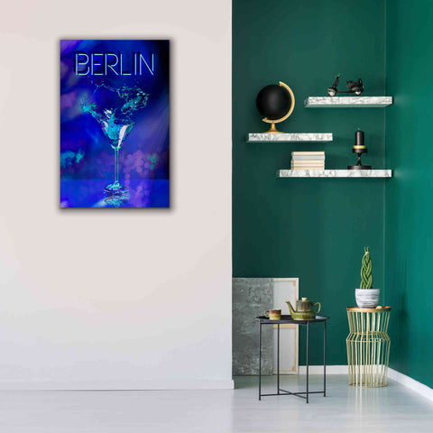 Image of 'Berlin Party Night' by Andrea Haase, Giclee Canvas Wall Art,26 x 40