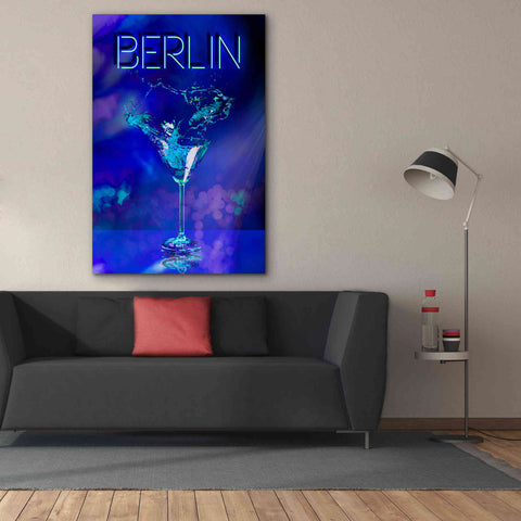 Image of 'Berlin Party Night' by Andrea Haase, Giclee Canvas Wall Art,40 x 60