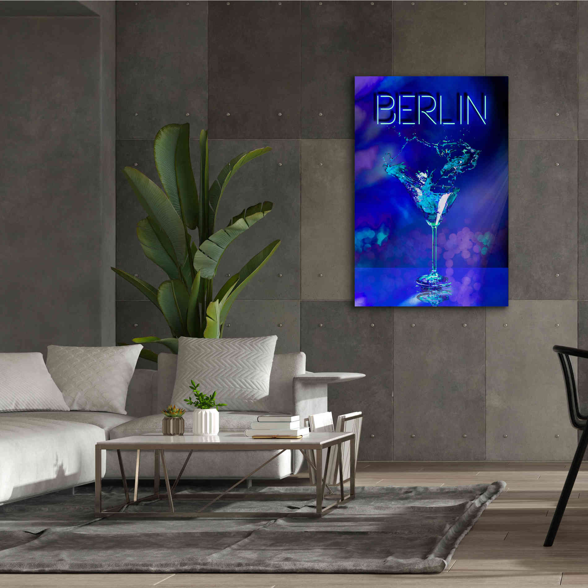 'Berlin Party Night' by Andrea Haase, Giclee Canvas Wall Art,40 x 60