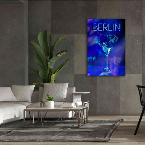 Image of 'Berlin Party Night' by Andrea Haase, Giclee Canvas Wall Art,40 x 60