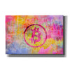 'Street Art Bitcoin' by Andrea Haase, Giclee Canvas Wall Art