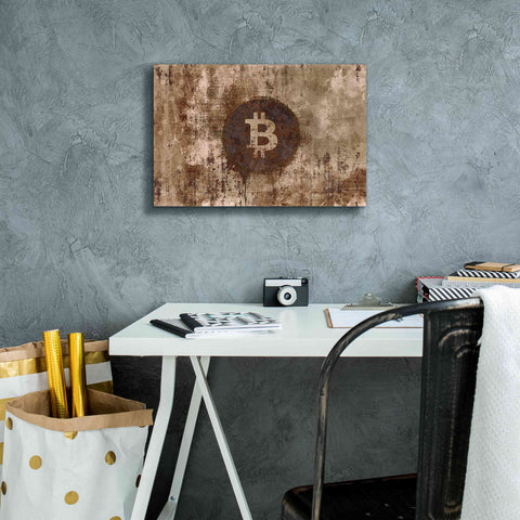 Image of 'Crypto Corrosion' by Andrea Haase, Giclee Canvas Wall Art,18 x 12