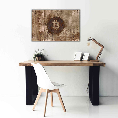 Image of 'Crypto Corrosion' by Andrea Haase, Giclee Canvas Wall Art,40 x 26