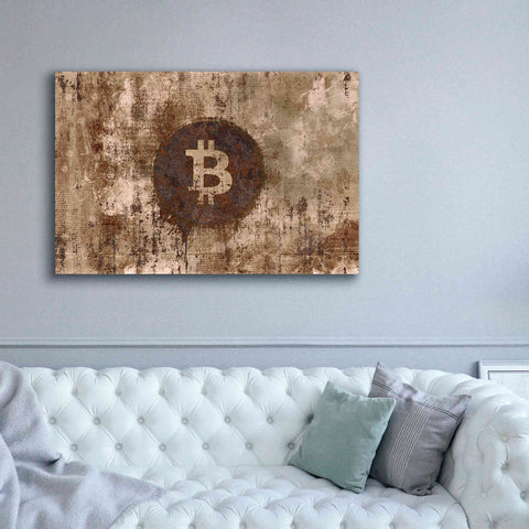 Image of 'Crypto Corrosion' by Andrea Haase, Giclee Canvas Wall Art,60 x 40