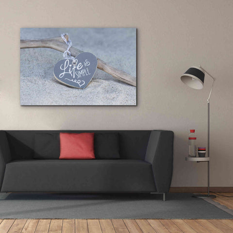 Image of 'Life Is Simple Still' by Andrea Haase, Giclee Canvas Wall Art,60 x 40