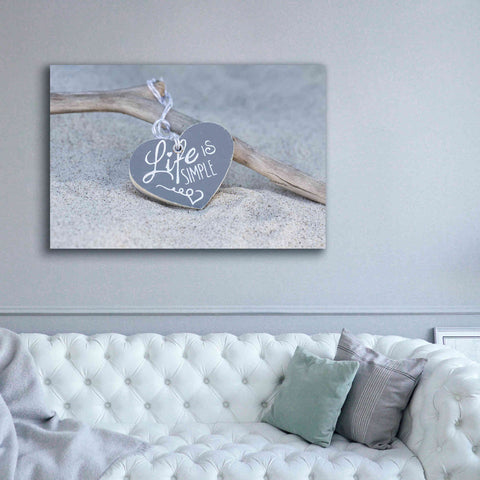 Image of 'Life Is Simple Still' by Andrea Haase, Giclee Canvas Wall Art,60 x 40