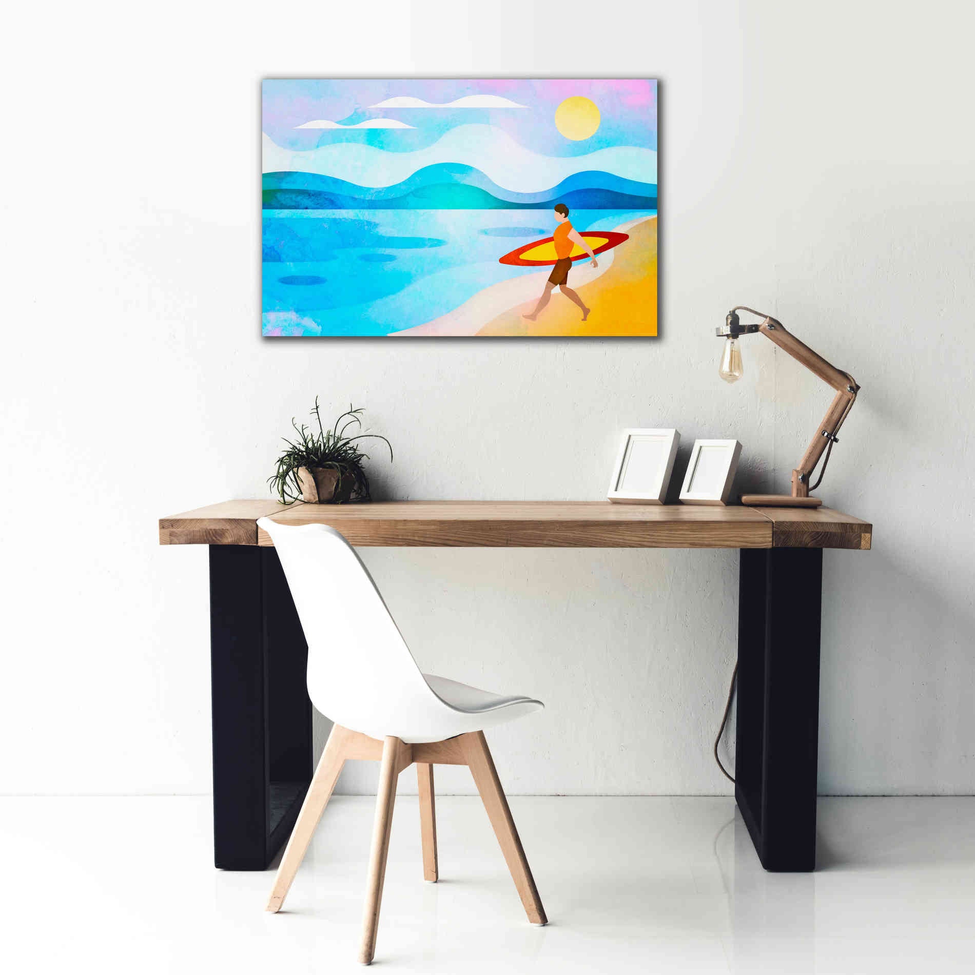 'Surfers Paradise' by Andrea Haase, Giclee Canvas Wall Art,40 x 26